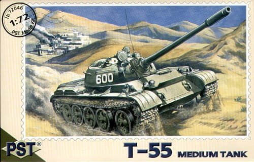 Przejdź do produktu PST 72046 - 1:72 T-55 Medium Tank