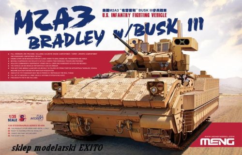 Przejdź do produktu MENG MODEL SS004 - 1:35 U.S.Infantry Fighting Vehicle M2A3 Bradley w/BUSK III