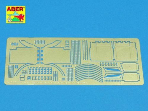Przejdź do produktu ABER 35A042 - 1:35 Front and back fenders for King Tiger , Jagdtiger