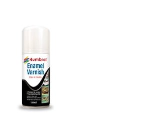 Humbrol AD6998 - Lakier olejny 49 bezbarwny mat spray 150 ml