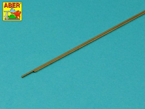 Przejdź do produktu ABER KR10 - Brass square rods 1,0mm length 245mm x 2 pcs