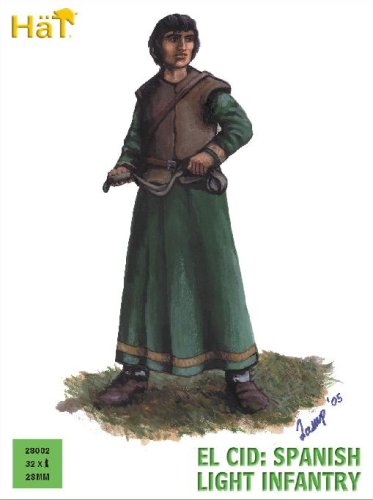 Przejdź do produktu HAT 28002 - 28 mm - El Cid Spanish Light Infantry
