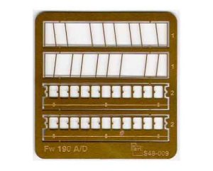 PART S48009 - 1:48 Fw-190 A/D flaps