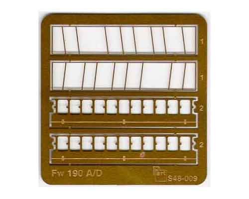 Przejdź do produktu PART S48009 - 1:48 Fw-190 A/D flaps