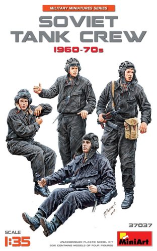 Przejdź do produktu MINIART 37037 - 1:35 Soviet tank crew 1960-70s