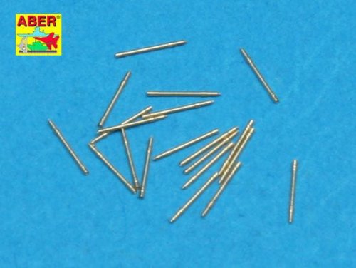 Przejdź do produktu ABER 1:350L-17  - 1:350 Set of 20 pcs 20 mm L/65 barrels MG C/30 for German ships