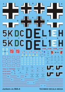 TECHMOD 48032 - 1:48 Junkers Ju-88 A-4