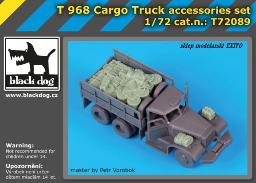 Przejdź do produktu BLACK DOG T72089 - 1:72 T 968 Cargo Truck accessories set