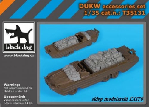 Przejdź do produktu BLACK DOG T35131 - 1:35 DUKW accessories set