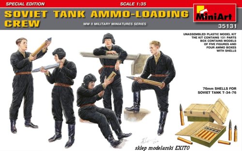 Przejdź do produktu MINIART 35131 - 1:35 Soviet Tank Ammo-Loading Crew - Special Edition