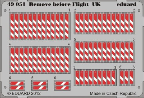 Przejdź do produktu EDUARD 49051 - 1:48 Remove before flight UK