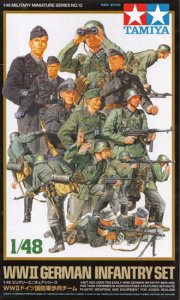 TAMIYA 32512 - 1:48 WWII German Infantry Set