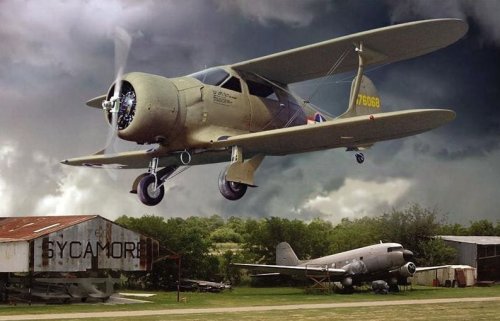 Przejdź do produktu RODEN 442 - 1:48 Beechcraft UC-43 Staggerwing Traveller