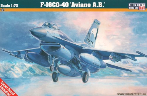 Przejdź do produktu MISTERCRAFT D90 - 1:72 F-16CG-40 Aviano A.B
