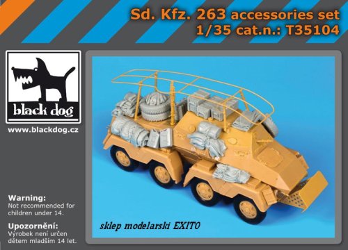 Przejdź do produktu BLACK DOG T35104 - 1:35 Sd.Kfz 263 accessories set