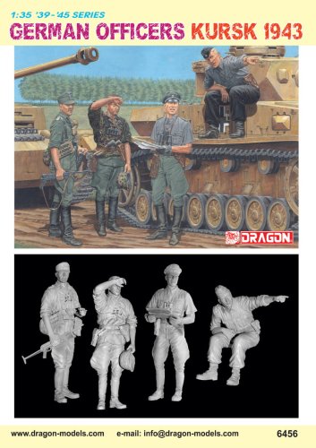 Przejdź do produktu DRAGON 6456 - 1:35 German Officer Kursk 1943