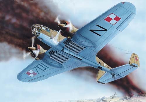 Przejdź do produktu MIRAGE 48132 - 1:48 PZL-37B Łoś