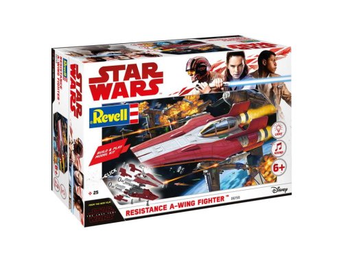 Przejdź do produktu REVELL 06759 - 1:44 Star Wars Resistance A-Wing Fighter Red