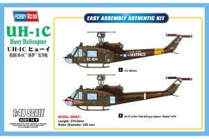 HOBBY BOSS 85803 - 1:48 UH-1C Huey Helicopter