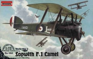 RODEN 053 - 1:72 Sopwith Camel TF1 w / Bentley