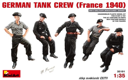 Przejdź do produktu MINIART 35191 - 1:35 German Tank Crew France 1940