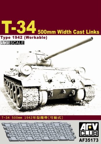 Przejdź do produktu AFV CLUB 35173 - 1:35 T-34 500 mm Width Cast Links
