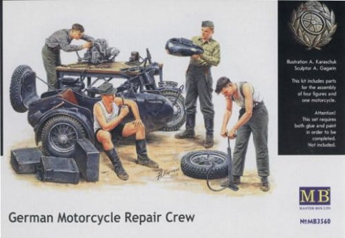 Przejdź do produktu MASTER BOX 3560 - 1:35 German Motorcycle Repair Crew