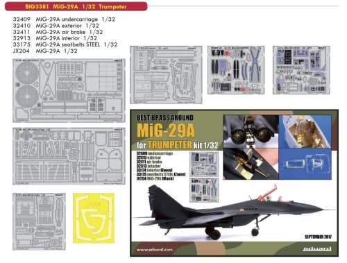 Przejdź do produktu EDUARD BIG3381 - 1:32 MiG-29A