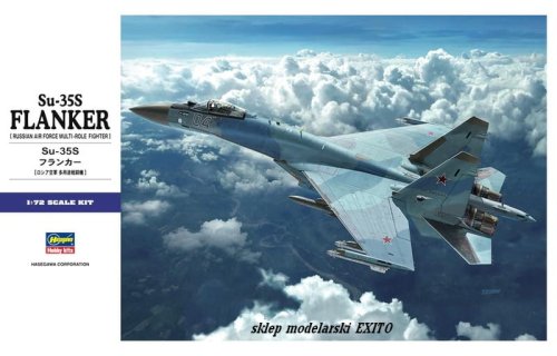 Przejdź do produktu HASEGAWA E44 - 1:72 Su-35S Flanker