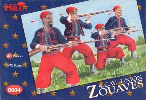 Przejdź do produktu HAT 8004 - 1:72 American Civil War Union Zouaves