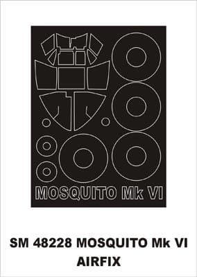 Przejdź do produktu MONTEX SM48228 - 1:48 D.H. Mosquito Mk.VI
