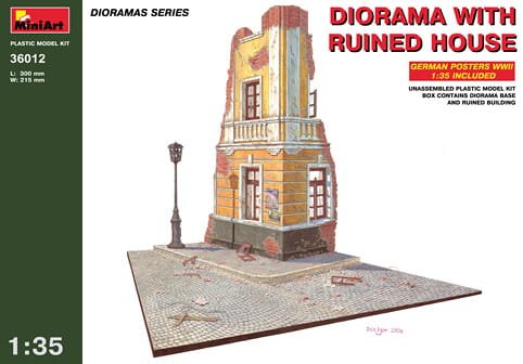 Przejdź do produktu MINIART 36012 - 1:35 Diorama with Ruined House