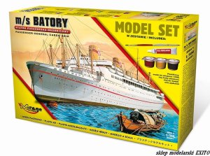 MIRAGE 850091 - 1:500 m/s Batory - Polski statek pasażersko-drobnicowy - Model Set