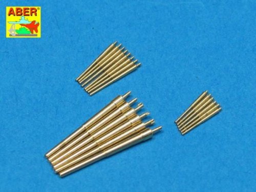 Przejdź do produktu ABER 1:700L-32  - 1:700 Zestaw luf do pancerników klasy Admiral Graf Spee 280mm x 6; 150mm x 8; 105mm x 6