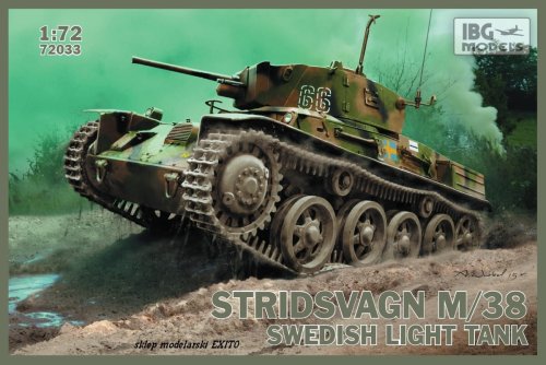 Przejdź do produktu IBG 72033 - 1:72 Stridsvagn M/38 Swedish Light Tank