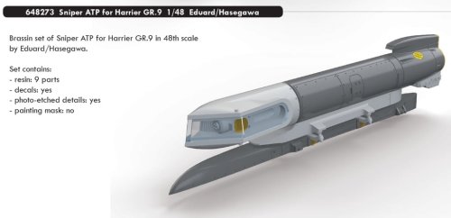 Przejdź do produktu EDUARD 648273 - 1:48 Sniper ATP for Harrier GR.9
