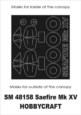 Przejdź do produktu MONTEX SM48158 - 1:48 Seafire Mk.XV