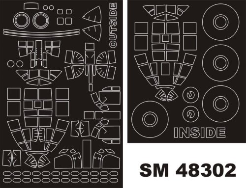 Przejdź do produktu MONTEX SM48302 - 1:48 Lancaster B.Mk.I/III