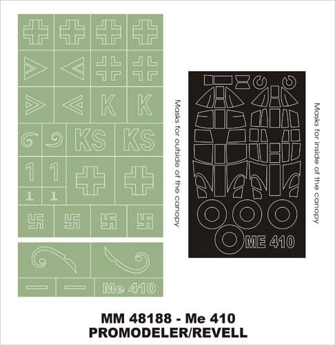 Przejdź do produktu MONTEX MM48188 - 1:48 Messerchmitt Me-410B