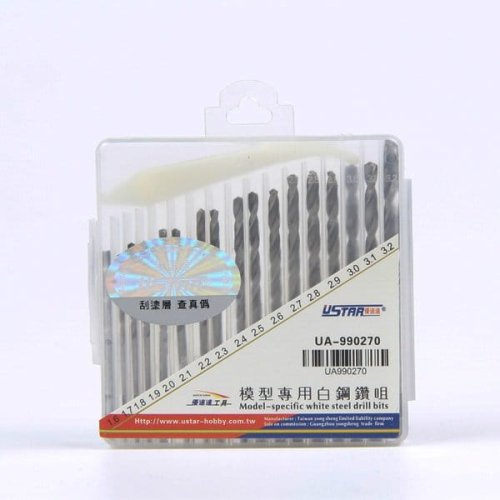 Przejdź do produktu U-STAR UA90270 - Zestaw 17 wierteł - Drill Bit 1,6-3,2mm