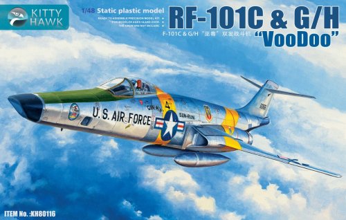 Przejdź do produktu KITTY HAWK 80116 - 1:48 RF-101 C G/H Voodoo