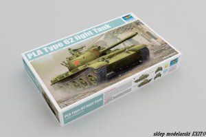 TRUMPETER 05537 - 1:35 PLA Type 62 light Tank