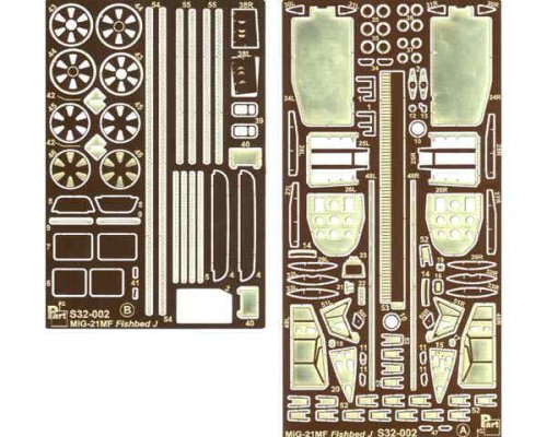 Przejdź do produktu PART S32002 - 1:32 MiG-21 MF exterior parts