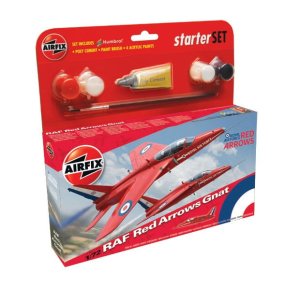 AIRFIX 55105 - 1:72 RAF Red Arrow Gnat (Starter Set)
