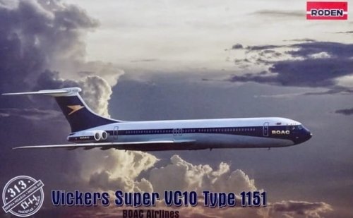 Przejdź do produktu RODEN 313 - 1:144 Vickers Super VC10 Type 1151