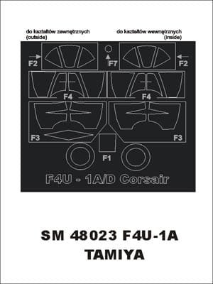 Przejdź do produktu MONTEX SM48023 - 1:48 F4U-1A Corsair
