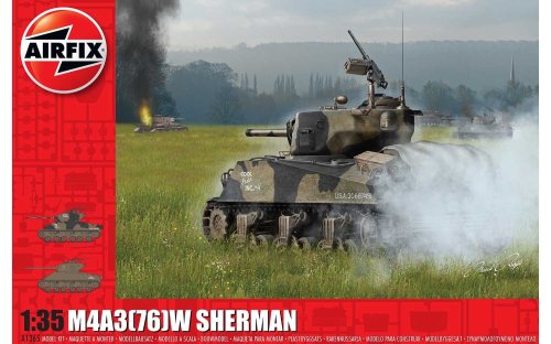 Przejdź do produktu AIRFIX 01365 - 1:35 M4A3(76)W Sherman