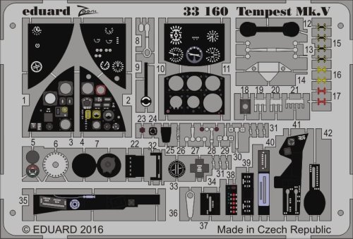 Przejdź do produktu EDUARD 33160 - 1:32 Tempest Mk.V