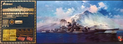 Przejdź do produktu Flyhawk 1133S - 1:700 German Battleship Tirpitz 1942 Deluxe Edition