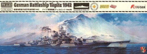 Przejdź do produktu Flyhawk 1133 - 1:700 German Battleship Tirpitz 1942